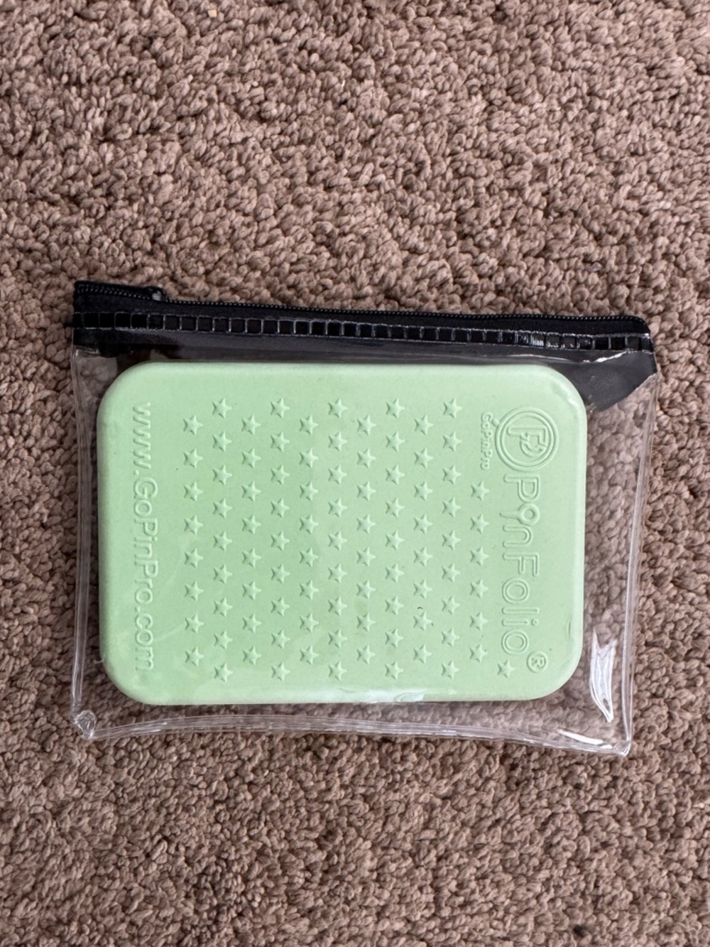 New GoPinPro Mint Green Mini Board W/Zipper Pouch